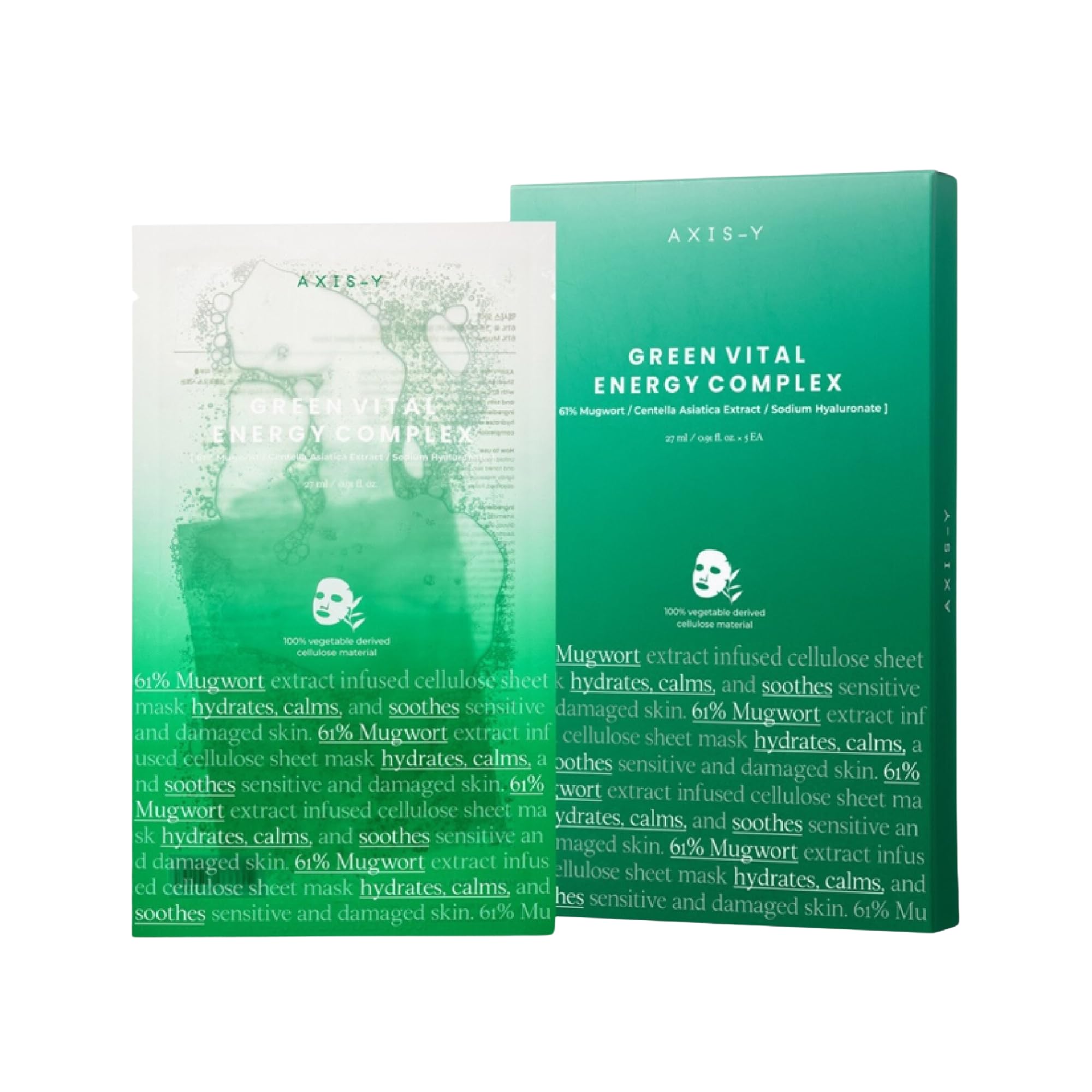 61% Green Vital Energy Complex Mask