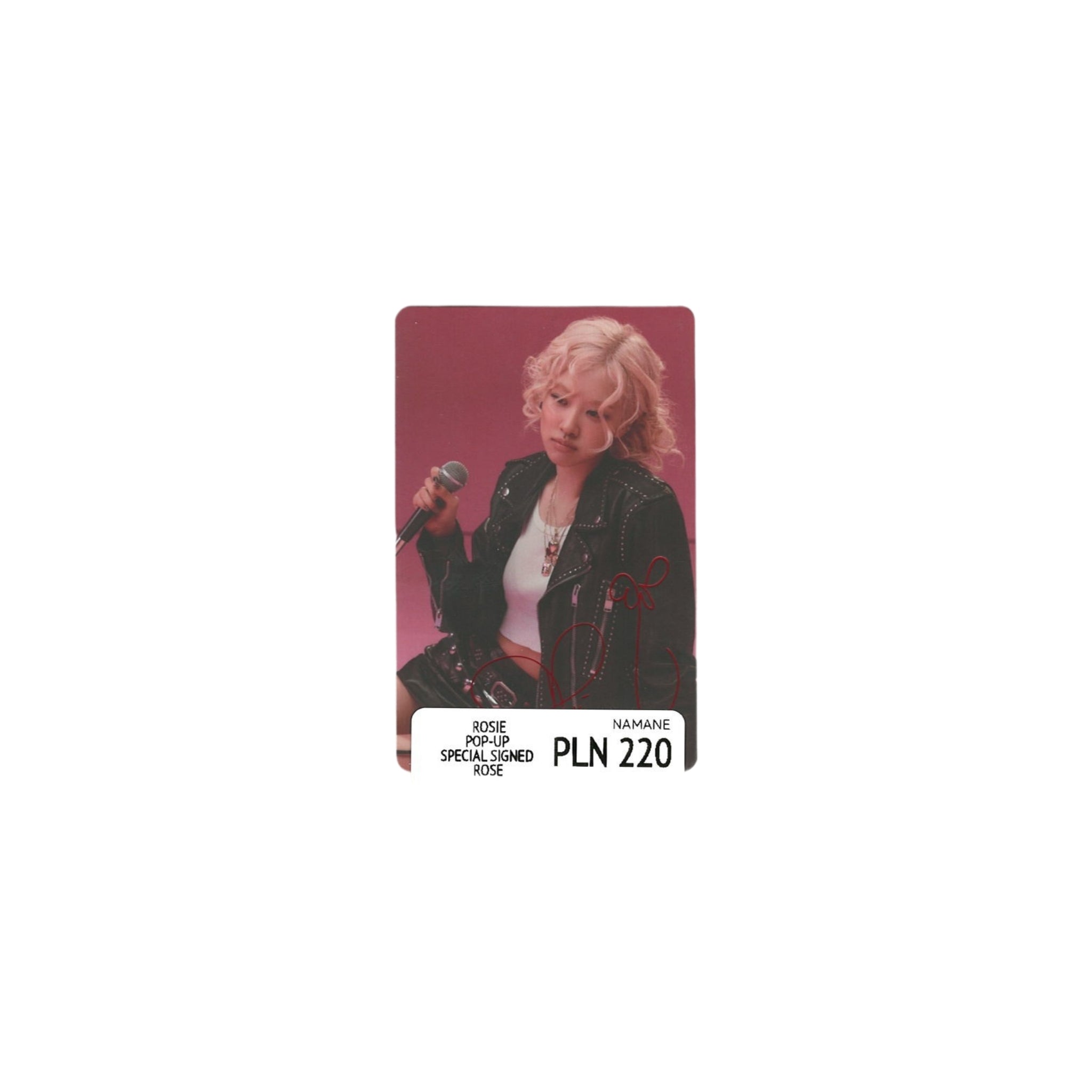 BLACKPINK - ROSIE POP-UP SPECIAL SIGNED (ROSE)