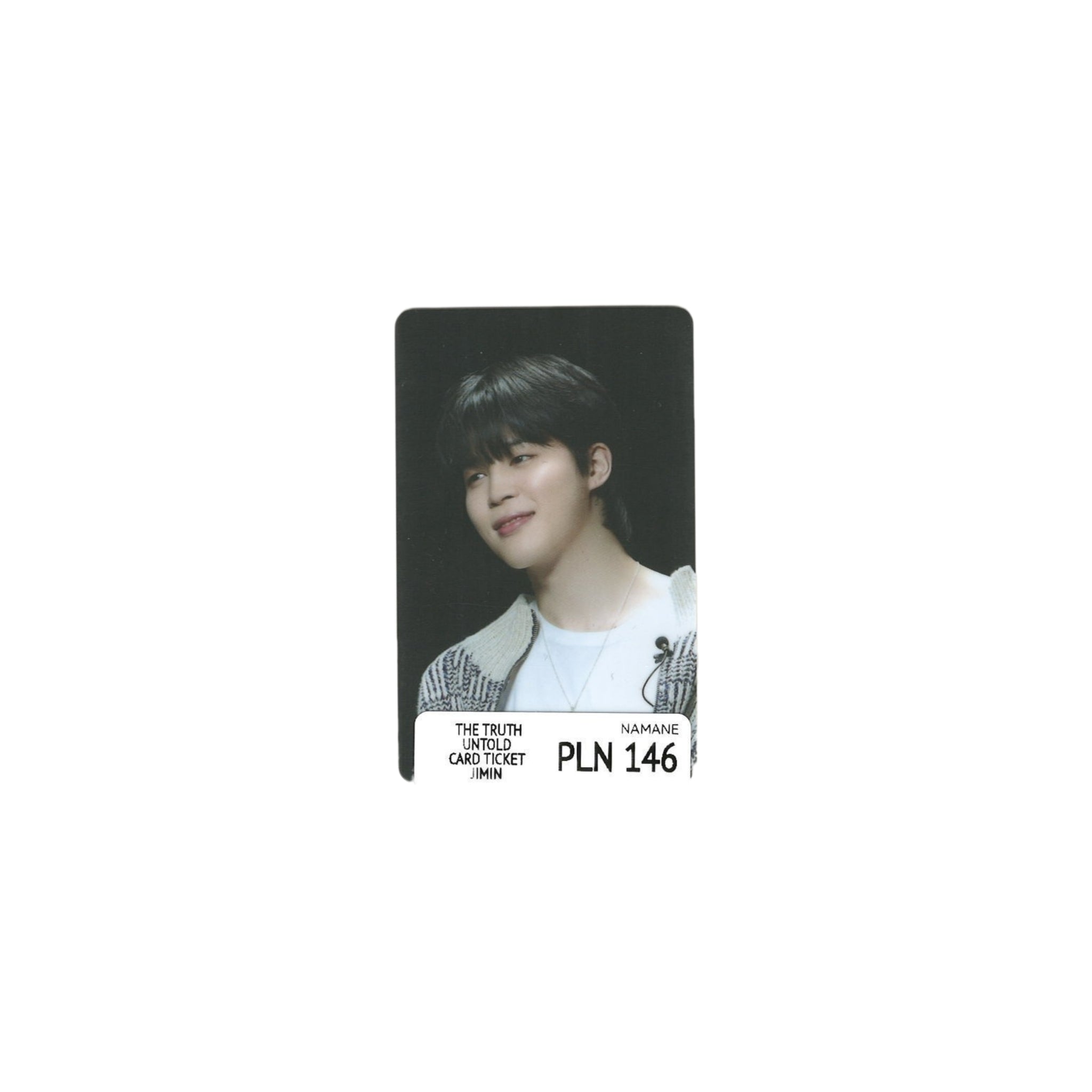 BTS - THE TRUTH UNTOLD CARD TICKET (JIMIN)