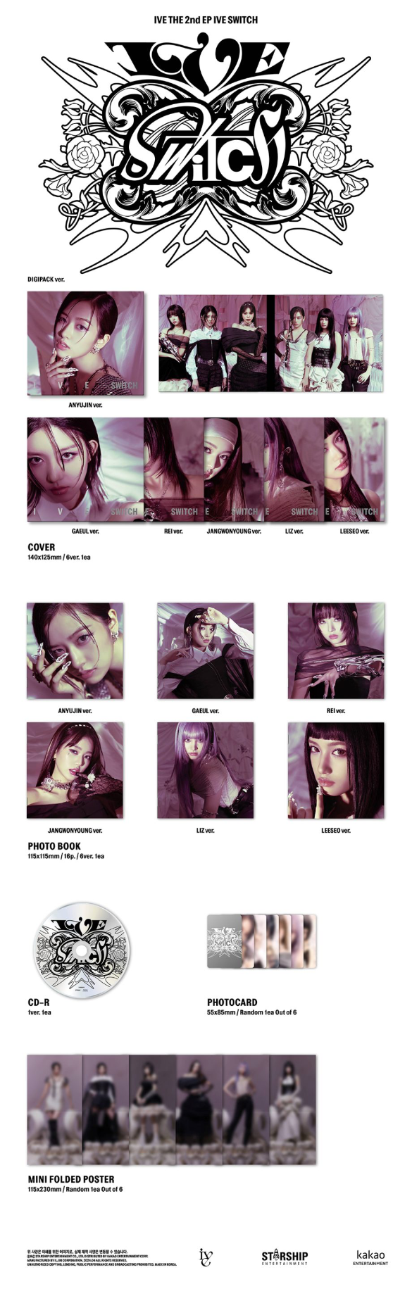Ive Switch (Digipack Limited Random)