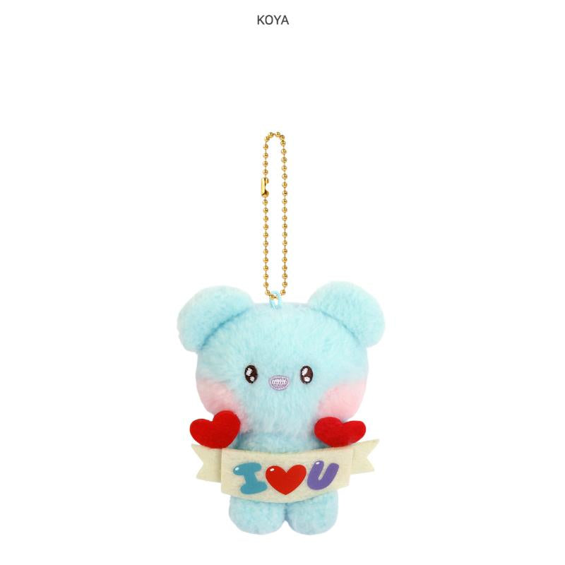 Bt21 Plush Keyring i Love U