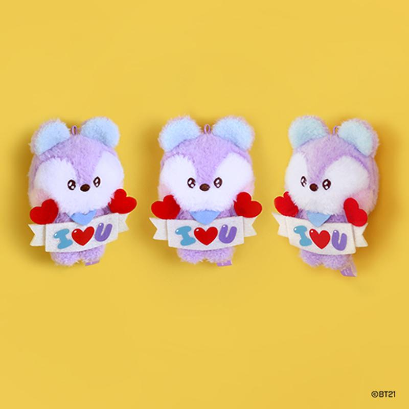 Bt21 Plush Keyring i Love U