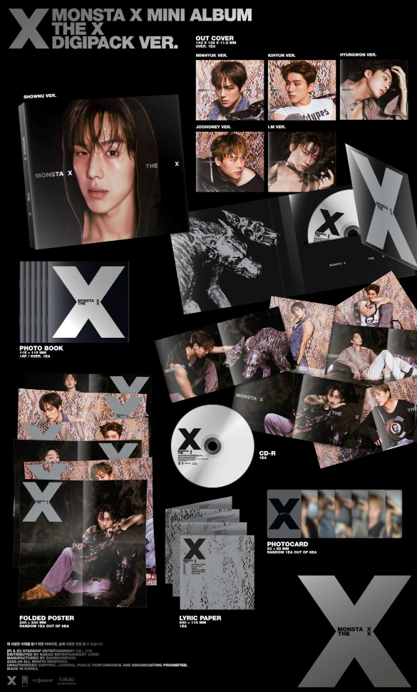 The X (Digipack Ver) (Limited Edition)