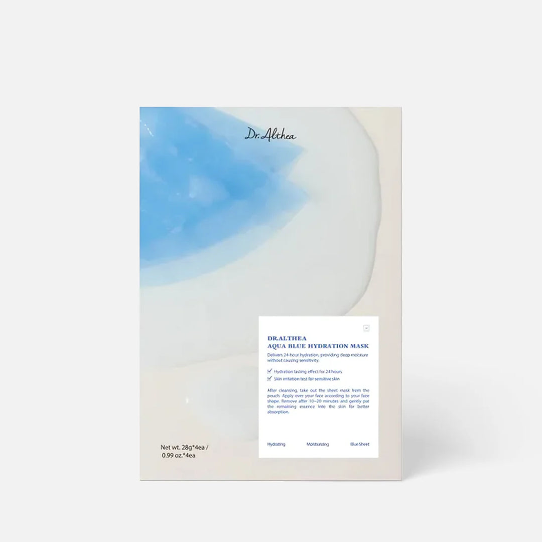 Aqua Blue Hydration Mask Box