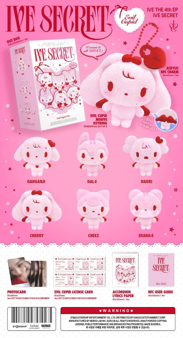Ive Secret (Evil Cupid Ver.) (Platform Ver.) (Limited Edition)