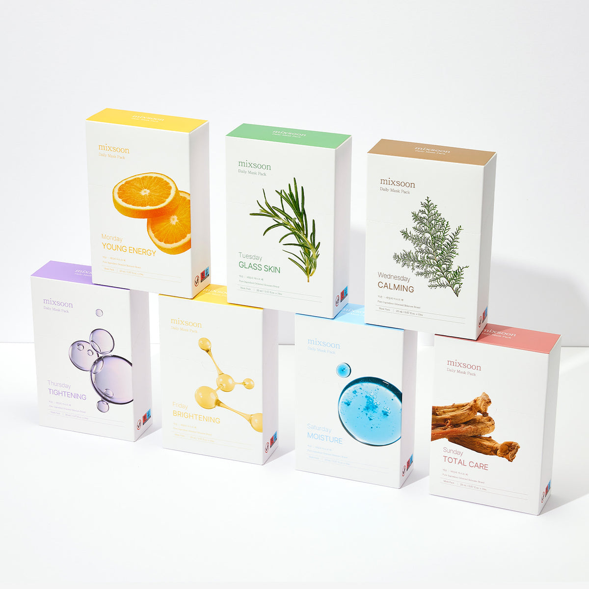 Daily Mask Pack 10 Sheets Set (7 sets)