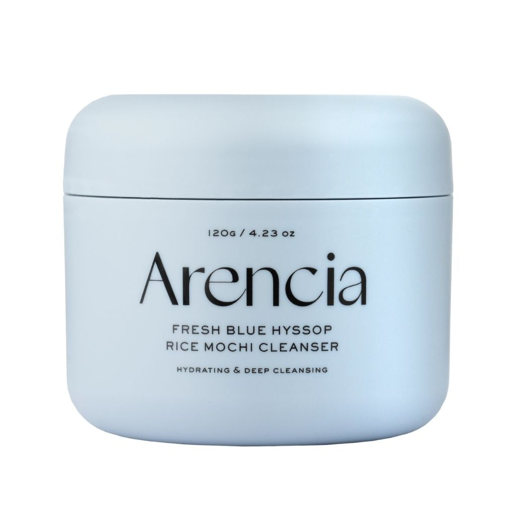 Fresh Blue Hyssop Rice Mochi Cleanser